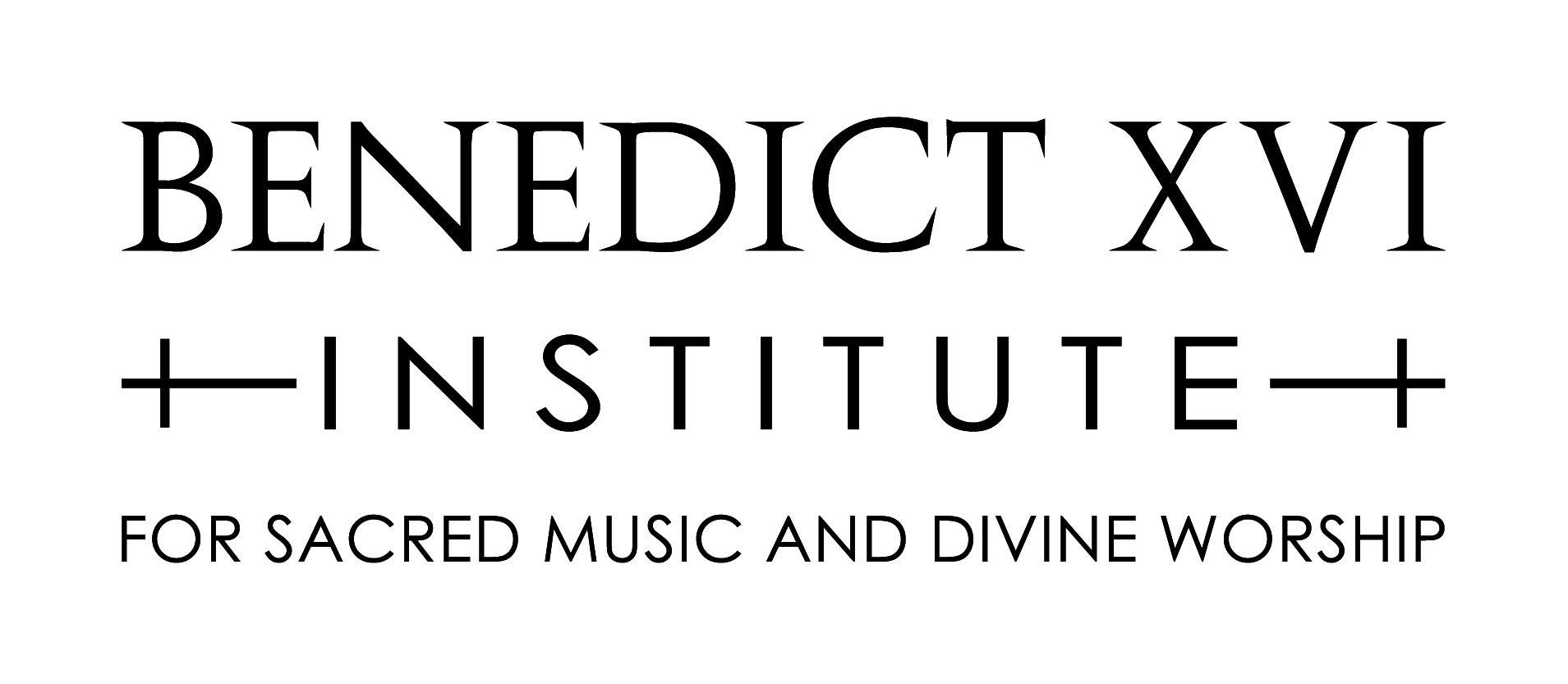 Benedict Xvi Institute Logo Black White Background