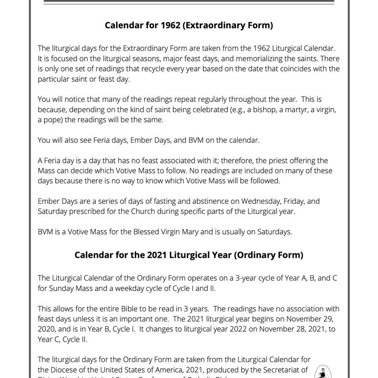 Reverent Road To Sunday A Daily Journal For Developing Spiritual Habits In The Liturgical Year Reverent Catholic Mass Make your own 2021 malaysia calendar with our calendar creator tools. reverent catholic mass